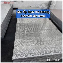 Tấm Ốp Than Tre Độ Dày 8mm -Mã JKB