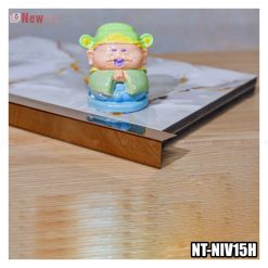 Nẹp Inox Chữ V Gấp Cạnh -Mã NT-NIV15H