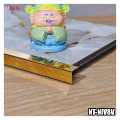 Nẹp Inox Chữ V Gấp Cạnh -Mã NT-NIV8V
