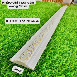 Phào Chỉ -Mã Phảo Chỉ Nhựa PS Hoa Văn 3cm KT30-TV-134.4