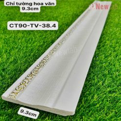 Phào Chỉ -Mã Phào Chỉ Nhựa PS Hoa Văn 9.3cm CT90-TV-38.4