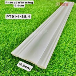 Phào Chỉ -Mã Phào Cổ Trần Nhựa PS Trắng 9.9cm PT91-1-38.4