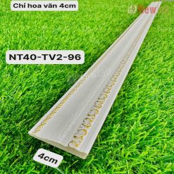 Phào Chỉ -Mã Phào Nhựa PS Hoa Văn 4cm NT40_TV2-96