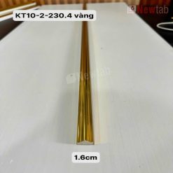 Phào Chỉ -Mã Phào Nhựa PS Vàng Bóng 1.6cm KT10-2-230.4