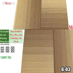 Thảm Trải Sàn  G Mã  G-03