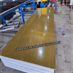 TẤM PANEL EPS MÀU VÀNG TRƠN
