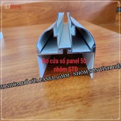 THANH NHÔM ĐỐ CỬA PANEL 50MM - NHÔM SƠN TĨNH ĐIỆN (STĐ)