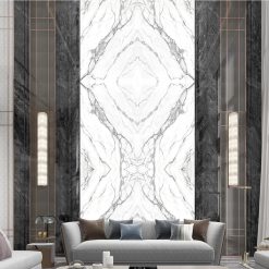 Tranh Tráng Gương Vân Đá Độc Quyền -Mã VD-N24B