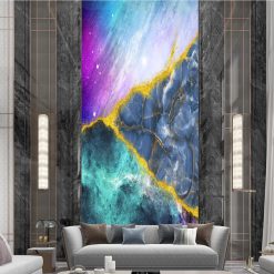 Tranh Tráng Gương Vân Đá Độc Quyền -Mã VD-N32B