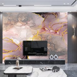 Tranh Tráng Gương Vân Đá Độc Quyền -Mã VD-N33