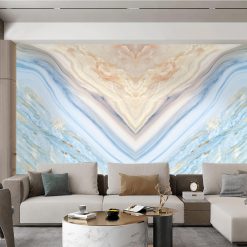 Tranh Tráng Gương Vân Đá Độc Quyền -Mã VD-N39B