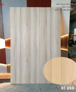Ván Nhựa Nội Thất Phủ Film 2 Mặt 122x244 8-12mm-F15