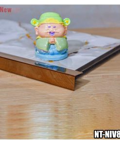 Nẹp Inox Chữ V Gấp Cạnh -Mã NT-NIV8H