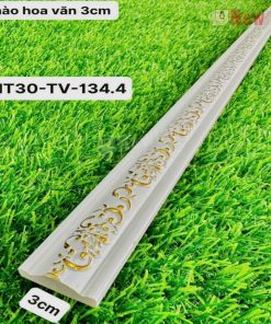 Phào Chỉ -Mã Phào Nhựa PS Chỉ Hoa Văn 3cm NT30-TV-134.4