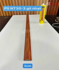 Phào Chỉ -Mã Phào Nhựa PS Gỗ Nhạt 3cm NT30-3