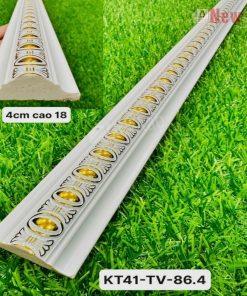 Phào Chỉ -Mã Phào Nhựa PS Hoa Văn 4cm KT41-TV-86.4