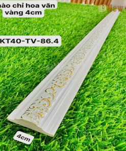 Phào Chỉ -Mã Phào Nhựa PS Hoa Văn 4cm NT40-TV-86.4