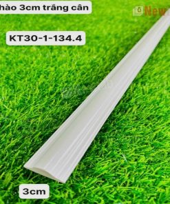 Phào Chỉ -Mã Phào Nhựa PS Trắng Cân 3cm KT30-1-134.4