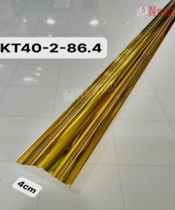 Phào Chỉ -Mã Phào Nhựa PS Vàng Bóng 4cm KT40-2-86.4