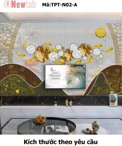 Tranh Tráng Gương Vân Đá Độc Quyền -Mã TPT-N02-A