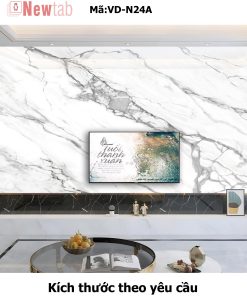 Tranh Tráng Gương Vân Đá Độc Quyền -Mã VD-N24A