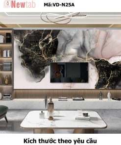 Tranh Tráng Gương Vân Đá Độc Quyền -Mã VD-N25A