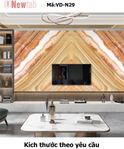 Tranh Tráng Gương Vân Đá Độc Quyền -Mã VD-N29