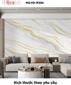 Tranh Tráng Gương Vân Đá Độc Quyền -Mã VD-N30A