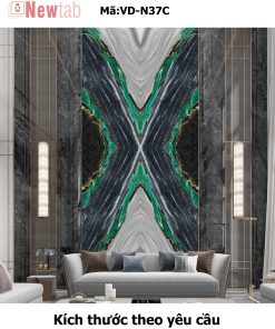 Tranh Tráng Gương Vân Đá Độc Quyền -Mã VD-N37C