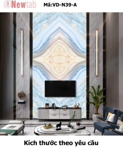 Tranh Tráng Gương Vân Đá Độc Quyền -Mã VD-N39-A