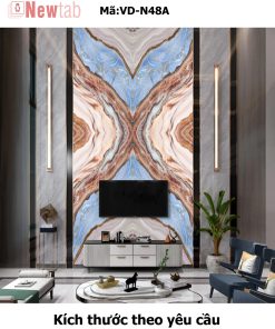 Tranh Tráng Gương Vân Đá Độc Quyền -Mã VD-N48A