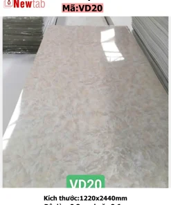 Tấm Nhựa PVC Vân Đá mã – VD20