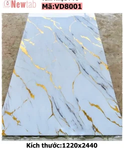 Tấm Nhựa PVC Vân Đá mã – VD8001