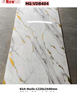Tấm Nhựa PVC Vân Đá mã – VD8404