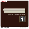 Phào Tường  Hoa Văn Phù Điêu Nhựa PU Mã SG85036 2400X50