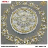 Mâm Trần Hoa Văn Phù Điêu Nhựa Pu Mã VÀNG - SG82024 D76