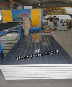 Tấm Panel cách nhiệt EPS VIFA 8kg/m³ Màu Xám Lông Chuột, gân mờ hoặc phẳng Cách Âm Hiện Đại